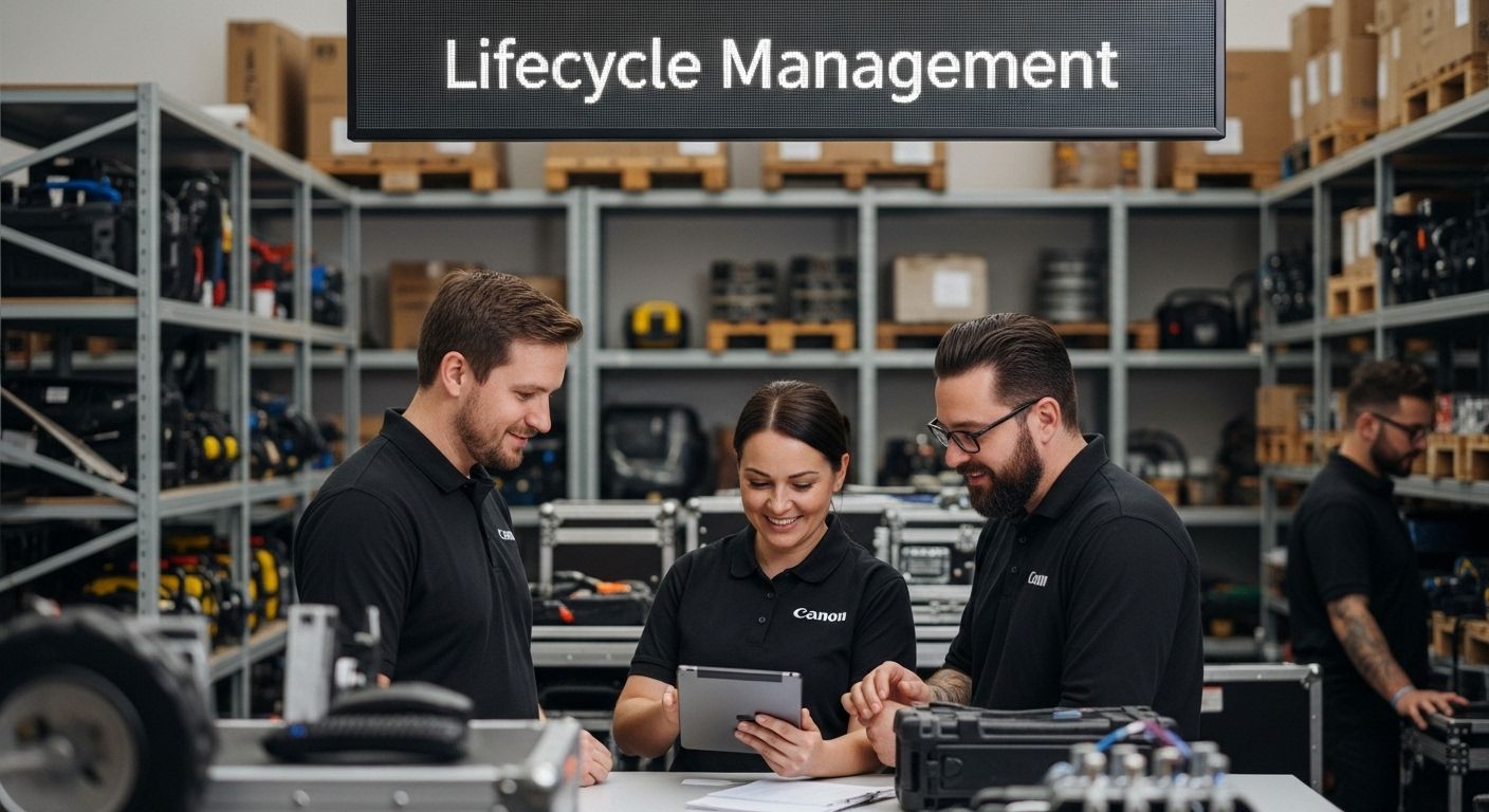 lifecycle management, equipment