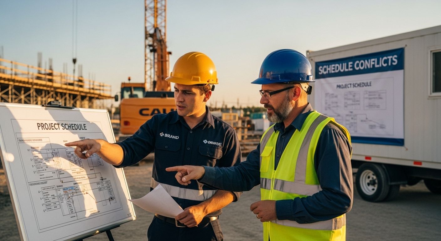 schedule conflicts construction