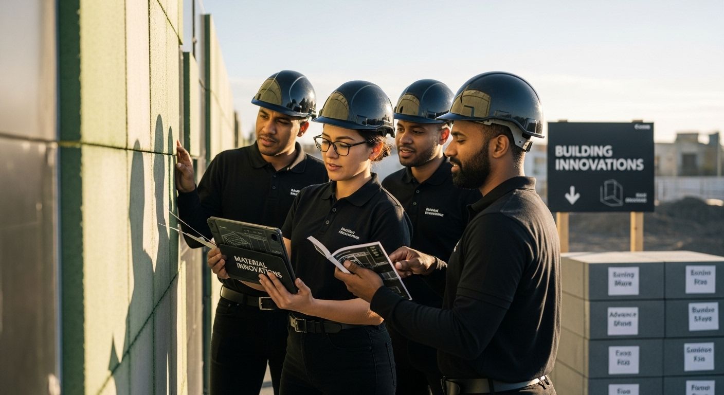 building material innovations, modern construction