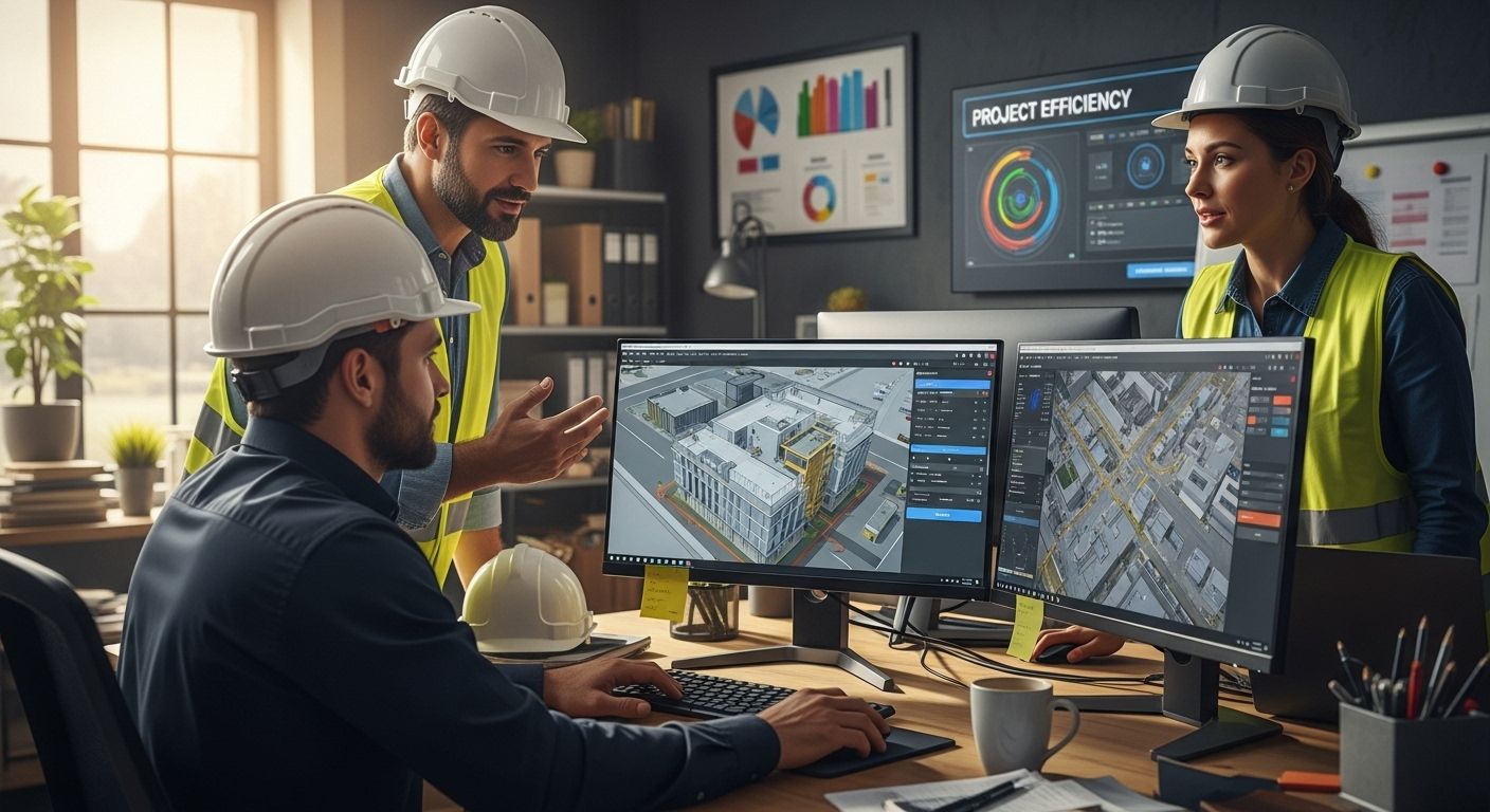 construction project efficiency technology