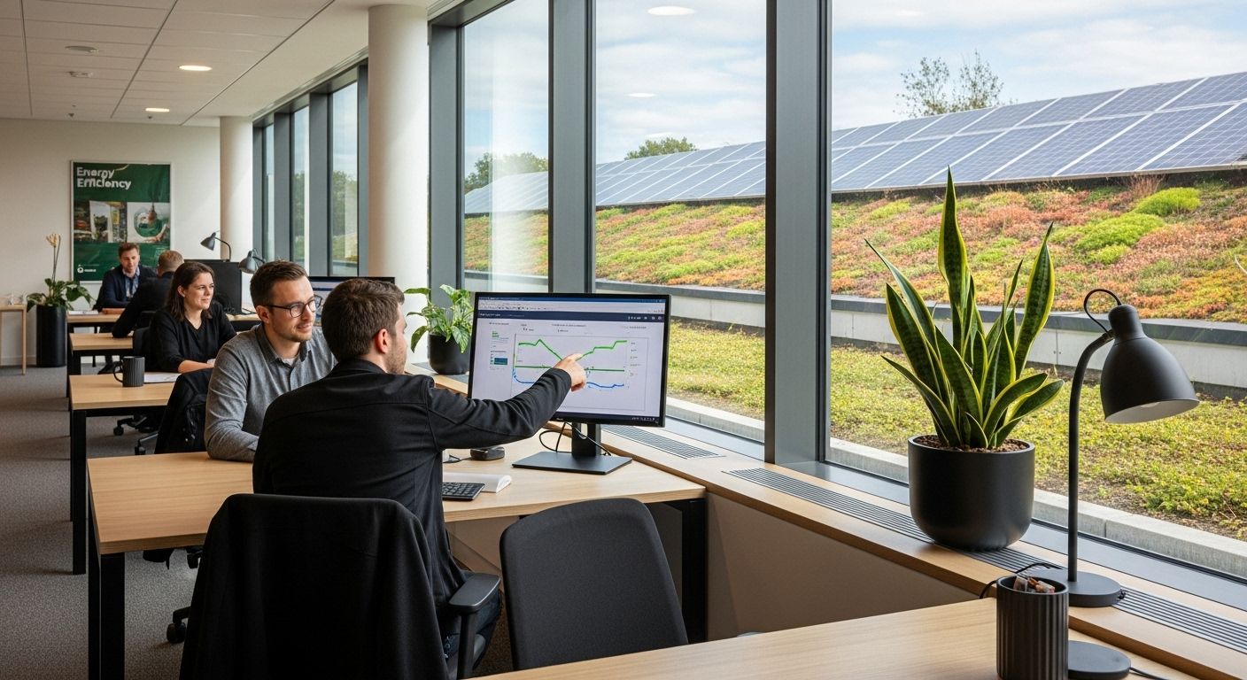 energy efficient buildings, green office, building for sustainability