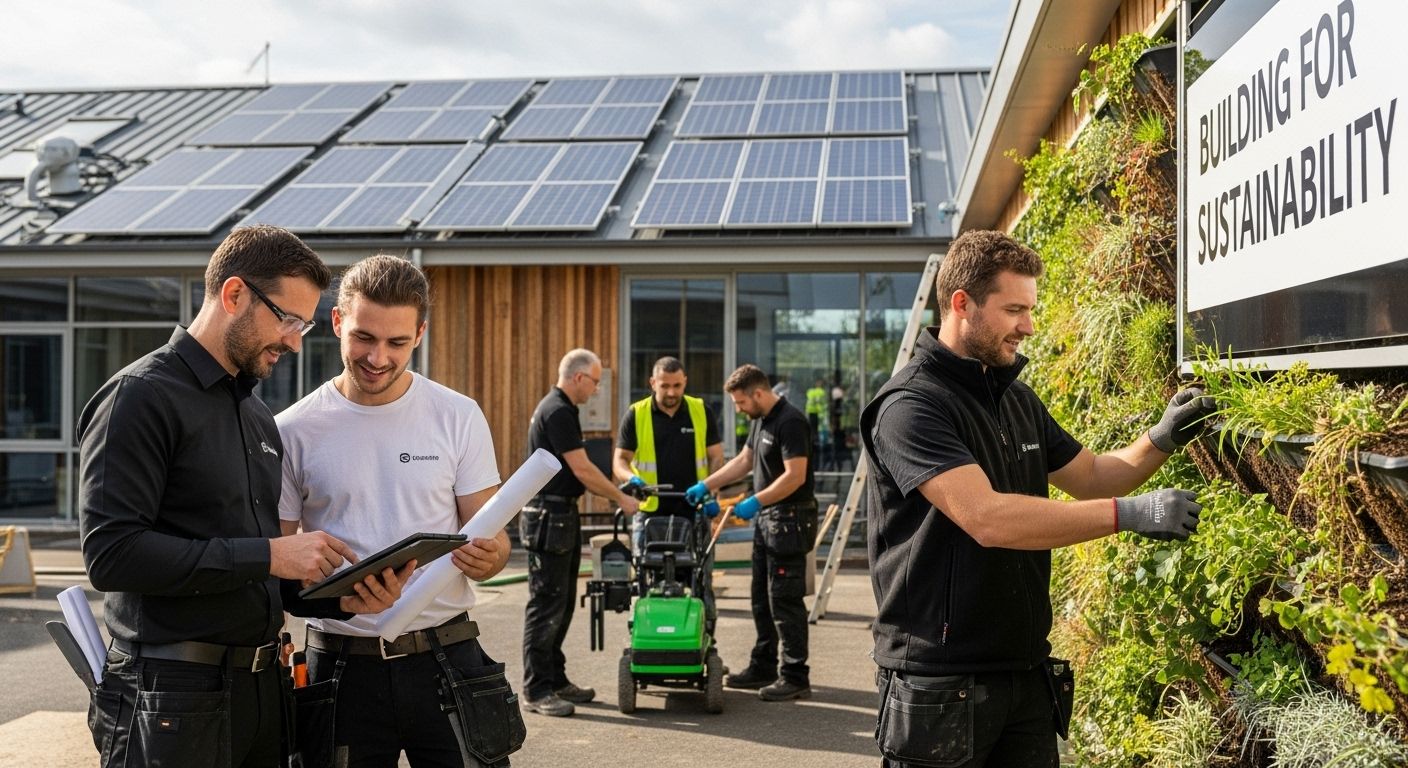 building for sustainability, sustainable construction, eco building