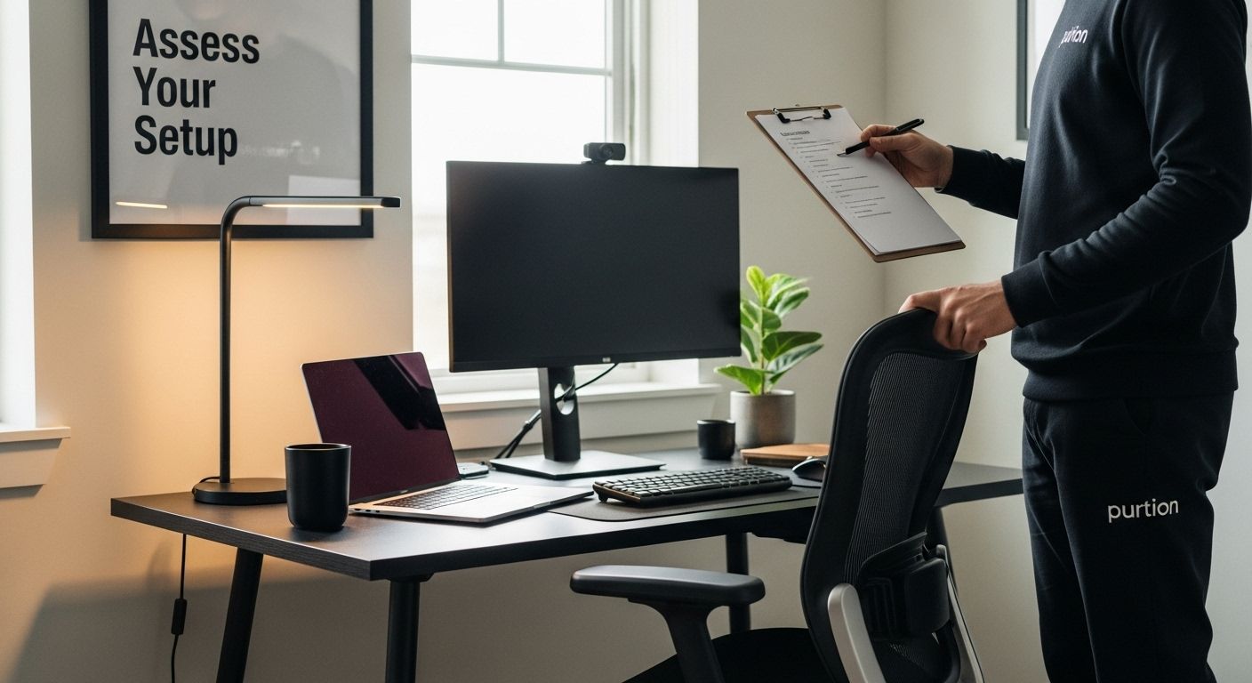 home office assessment setup