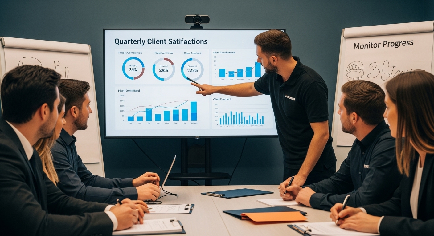 performance tracking progress construction