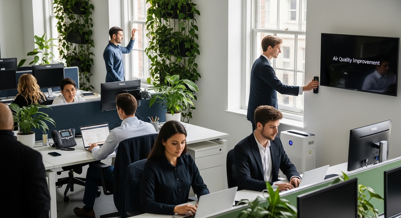 office indoor air quality improvement