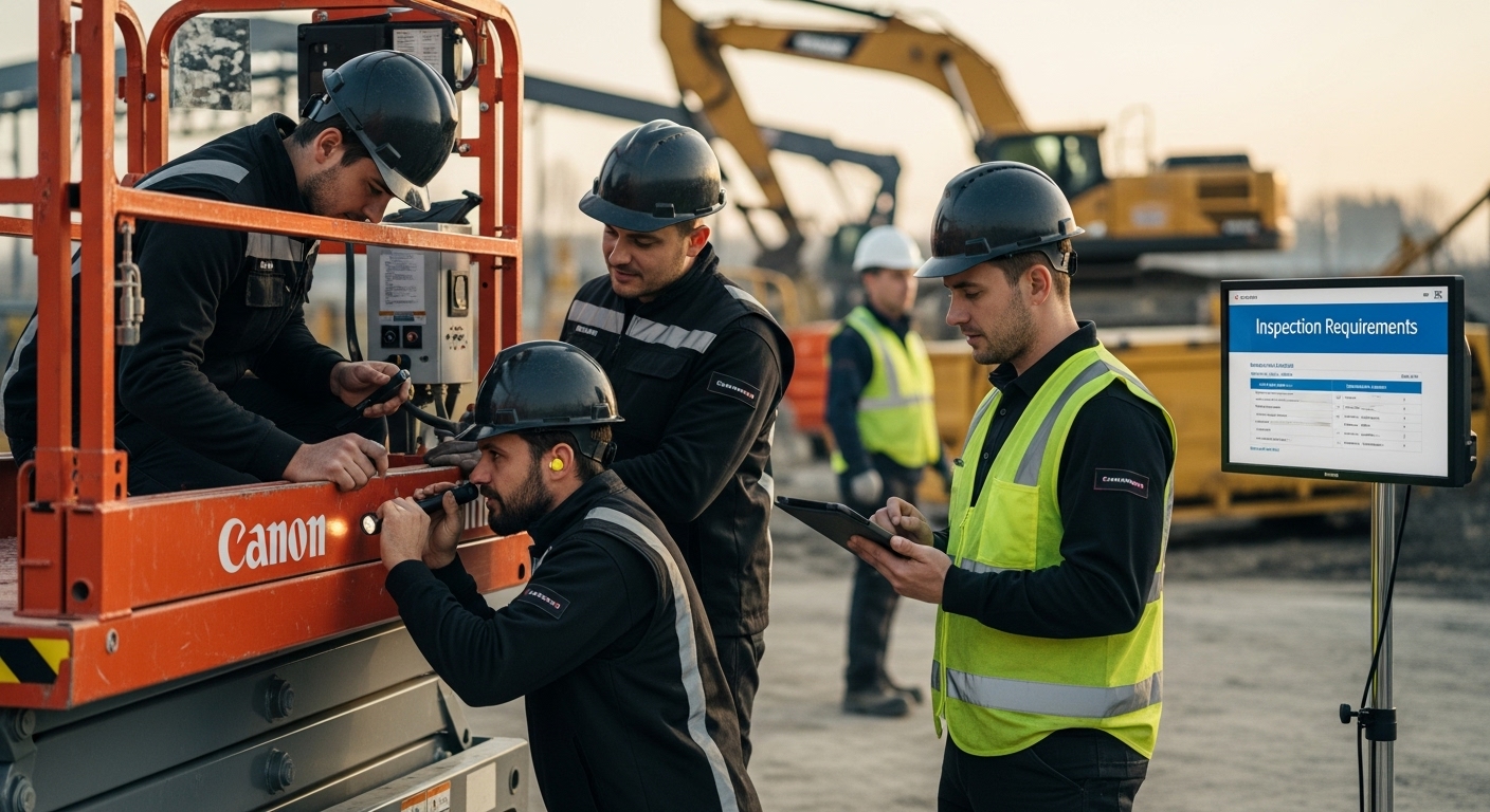 scissor lift inspection
