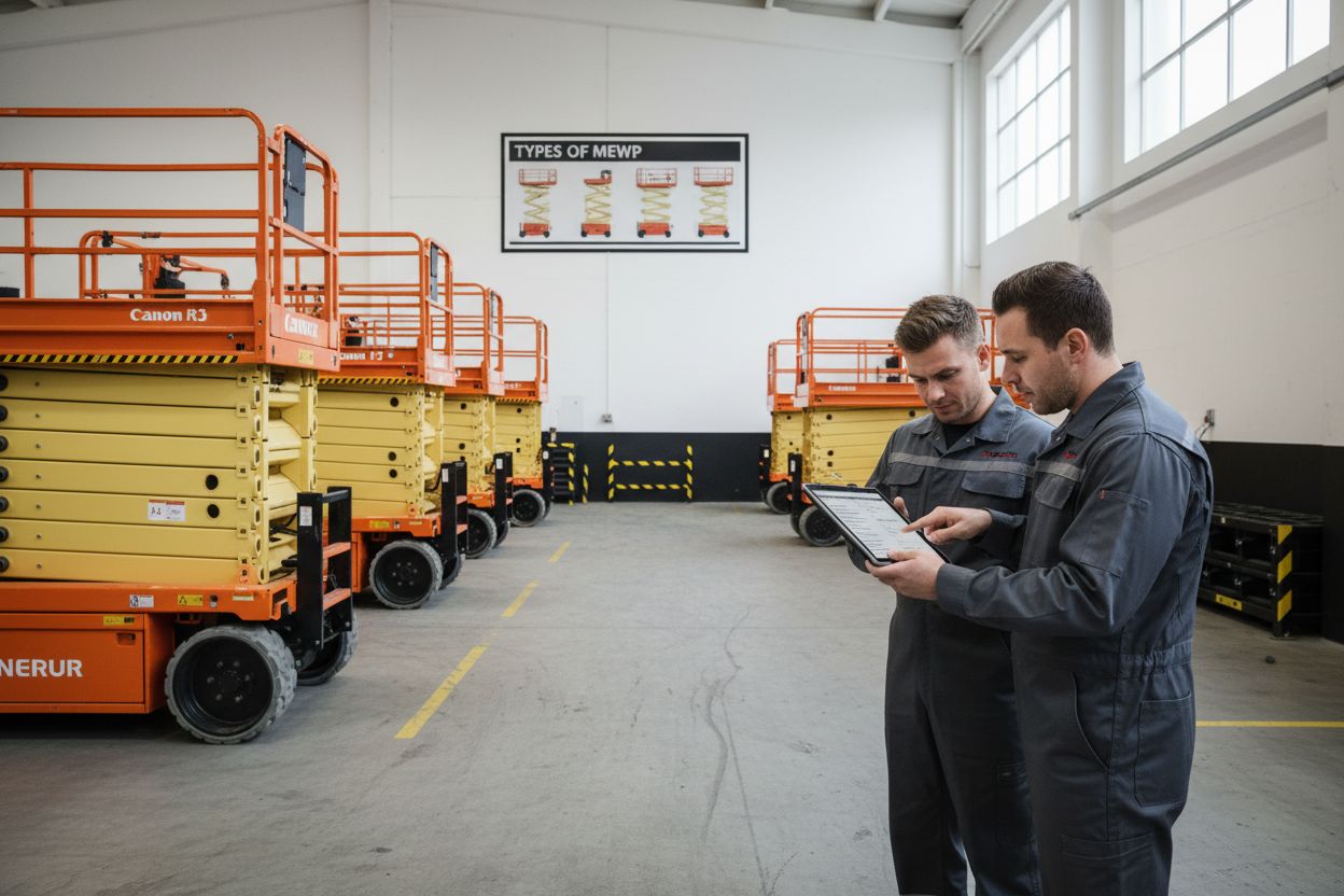 MEWP equipment types safety