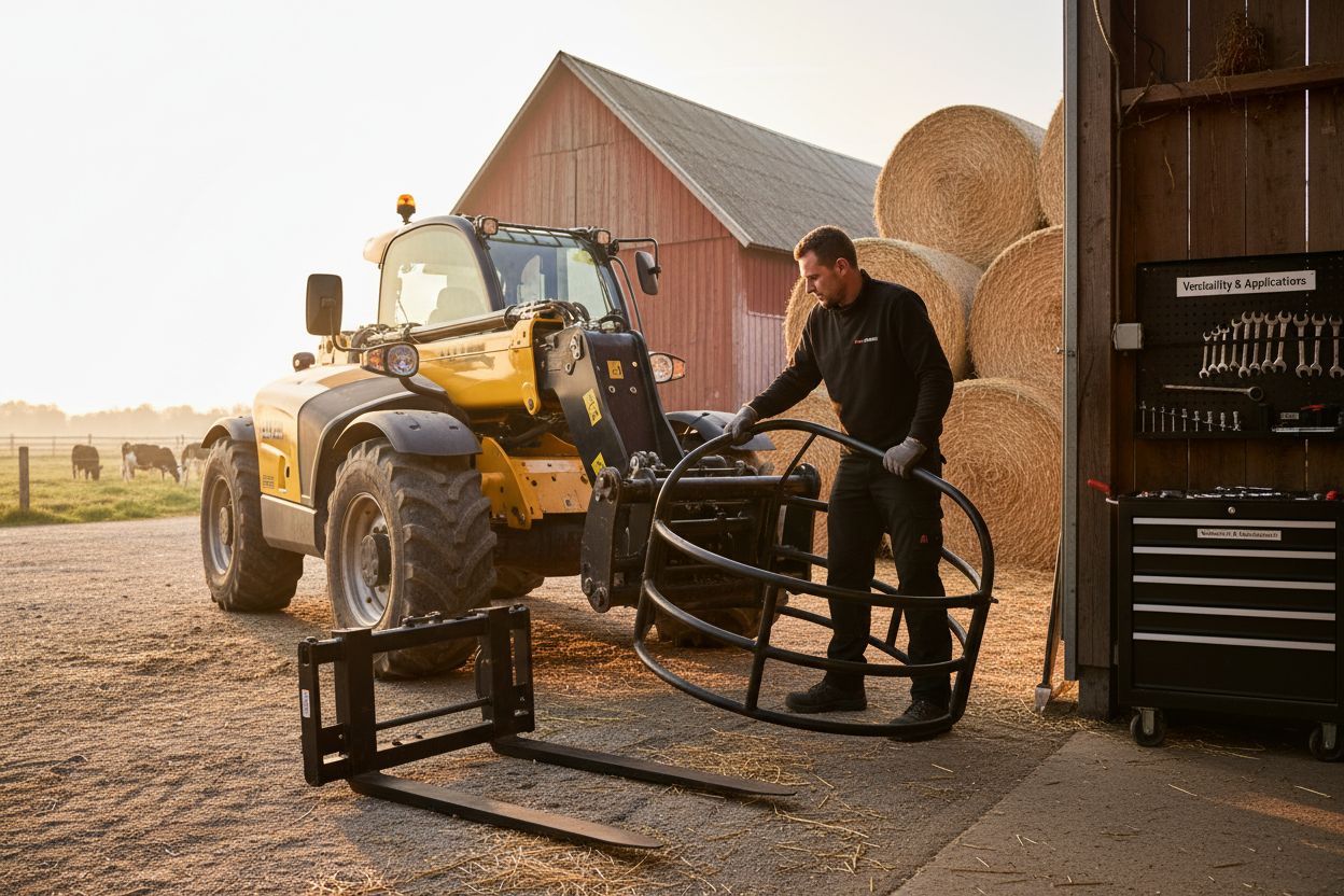 telehandler agriculture versatility