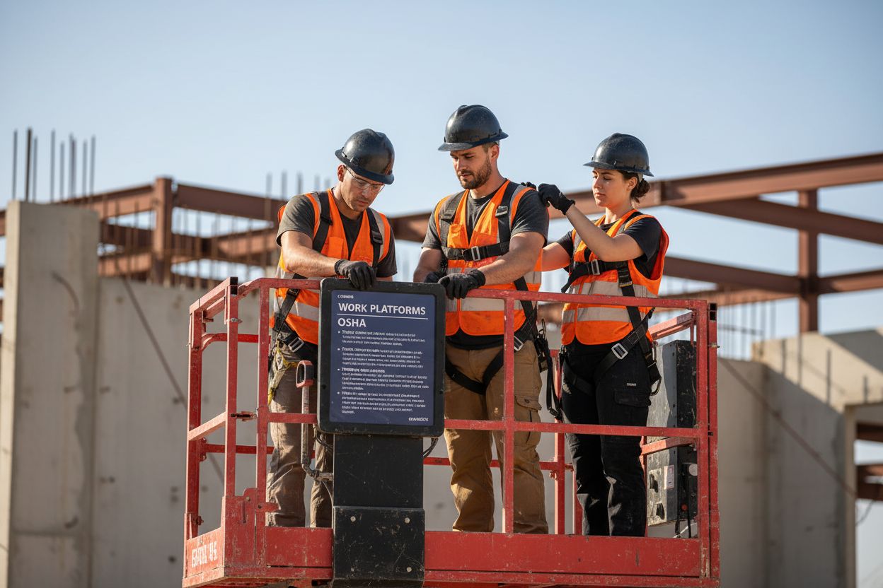 mobile elevating work platforms osha