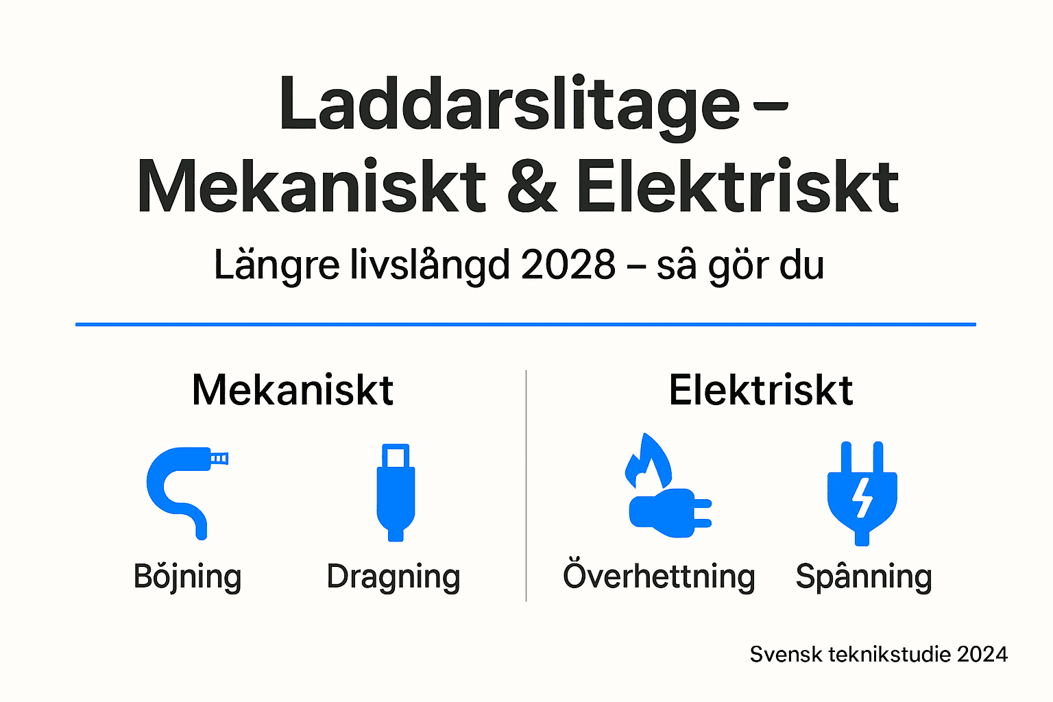 Infografik: Så slits laddare – mekaniskt och elektriskt