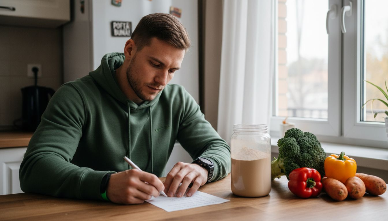 Sportivul își trece în revistă meniul vegetarian