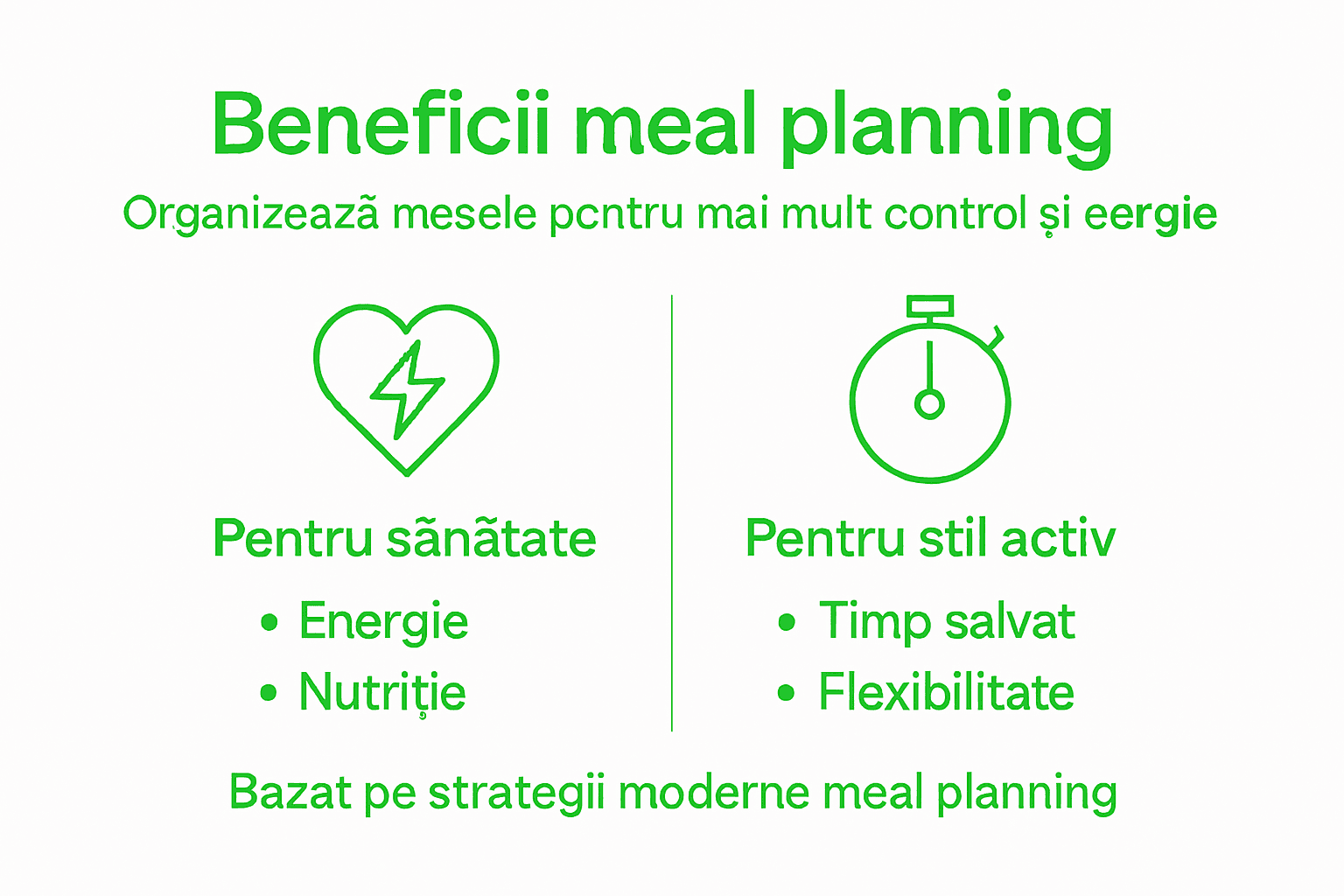Infografic: Cum te ajută planificarea meselor dacă ai un stil de viață activ