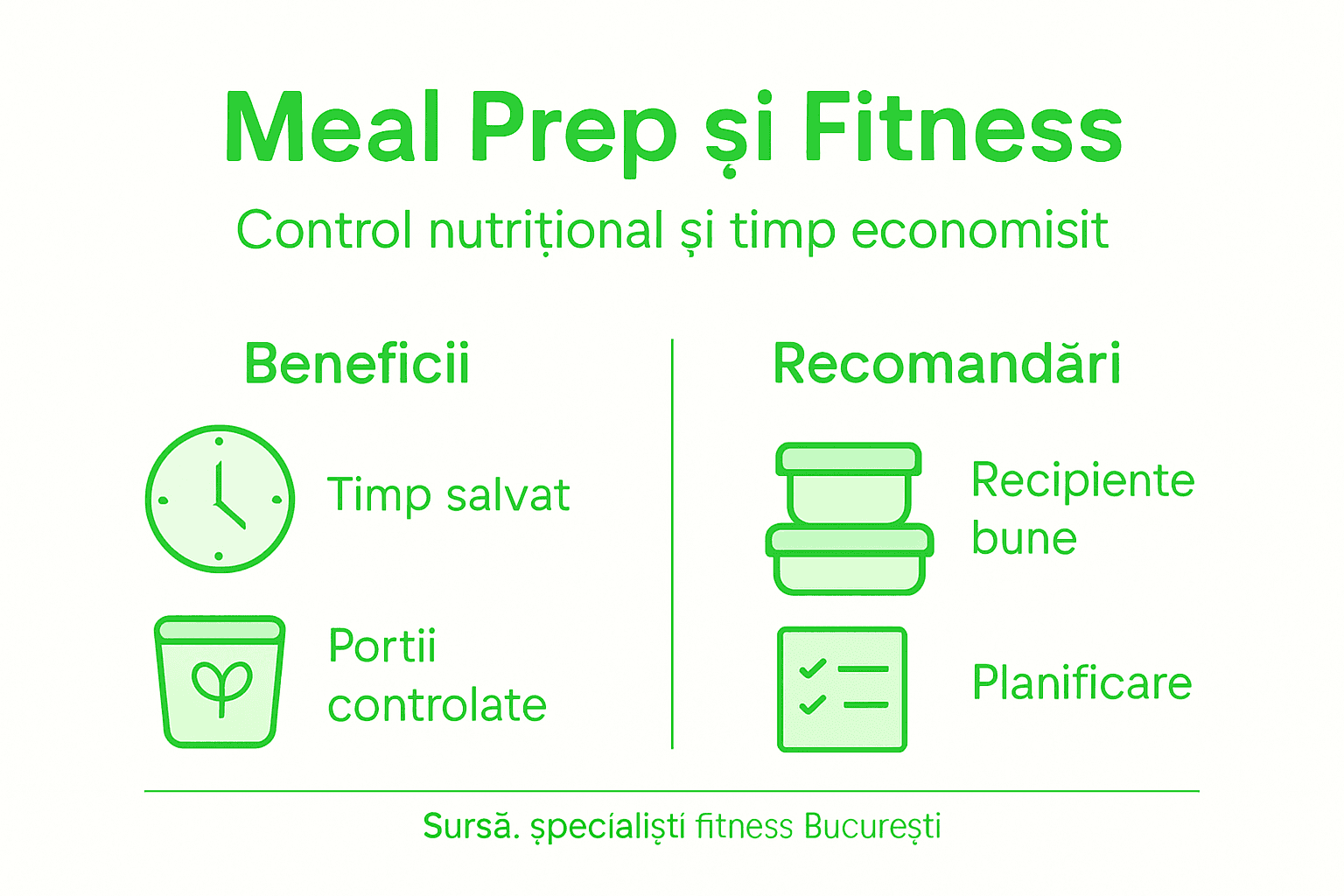 Infografic: cum să-ți organizezi mesele pentru fitness – avantaje și sfaturi utile