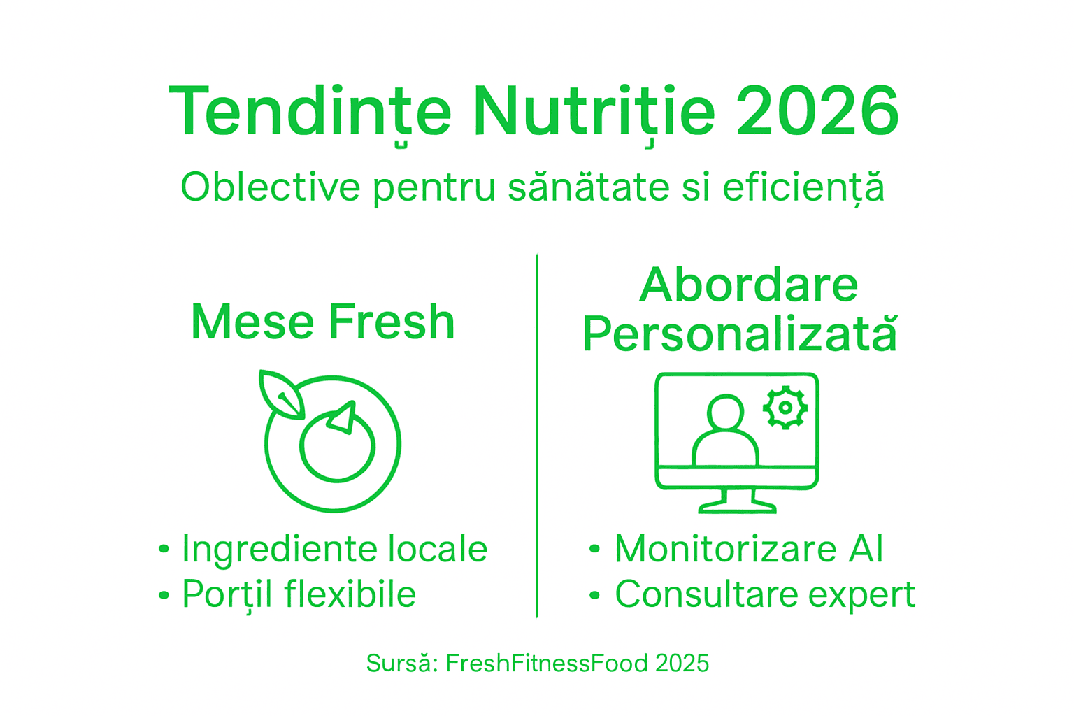 Infografic: Cele mai noi tendințe în nutriție și fitness pentru rezultate eficiente