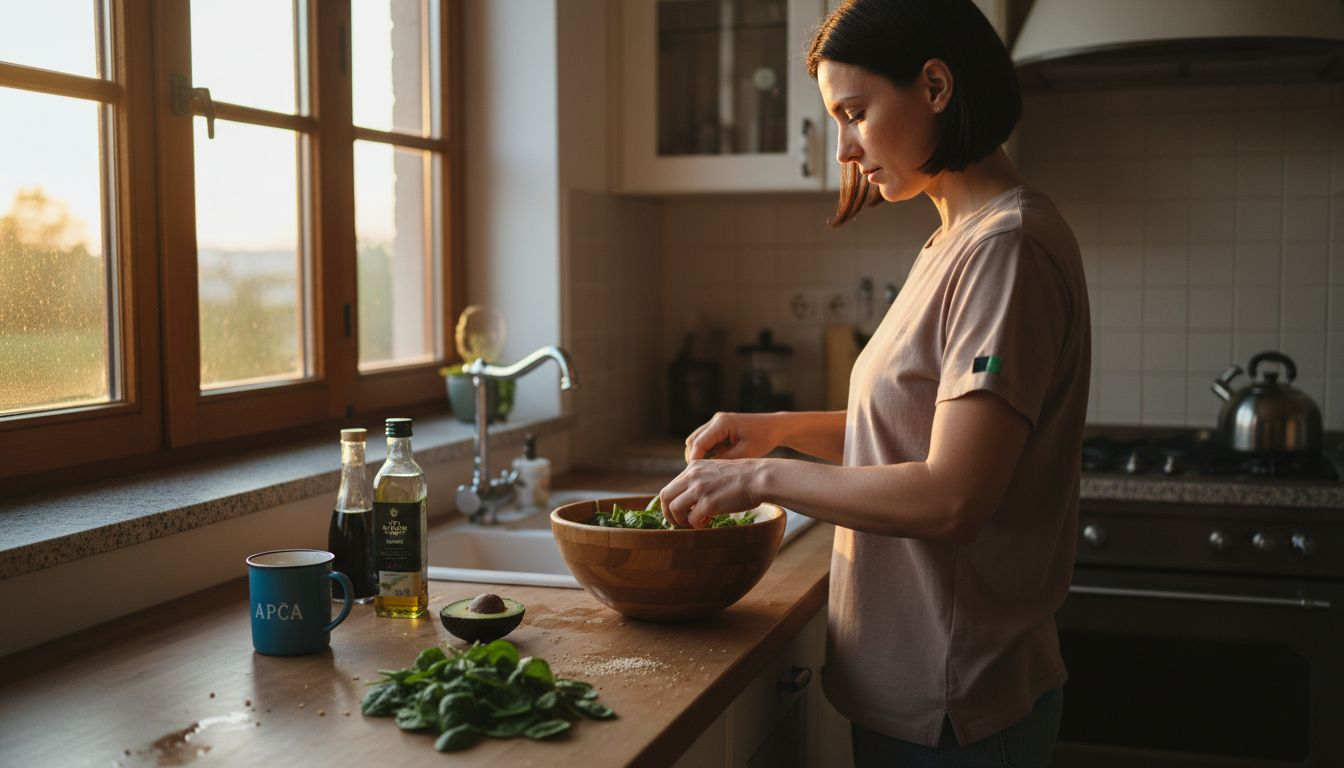 Cum pregătești o salată sănătoasă din ingrediente proaspete