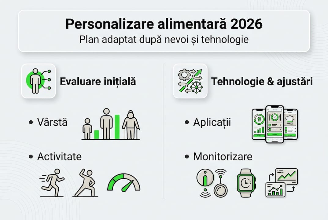 Infografic: cum îți personalizezi planul alimentar în stil modern