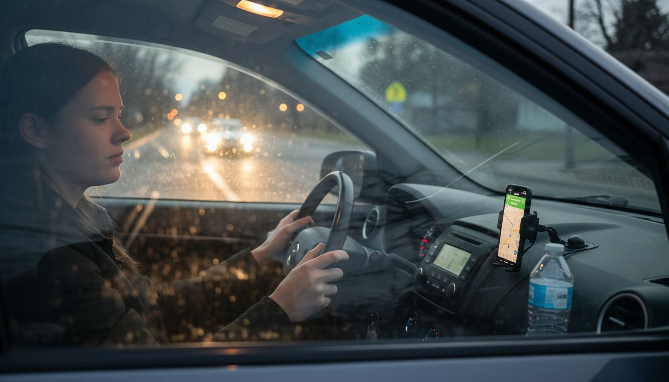 Driver faces visibility challenges with tinted windows