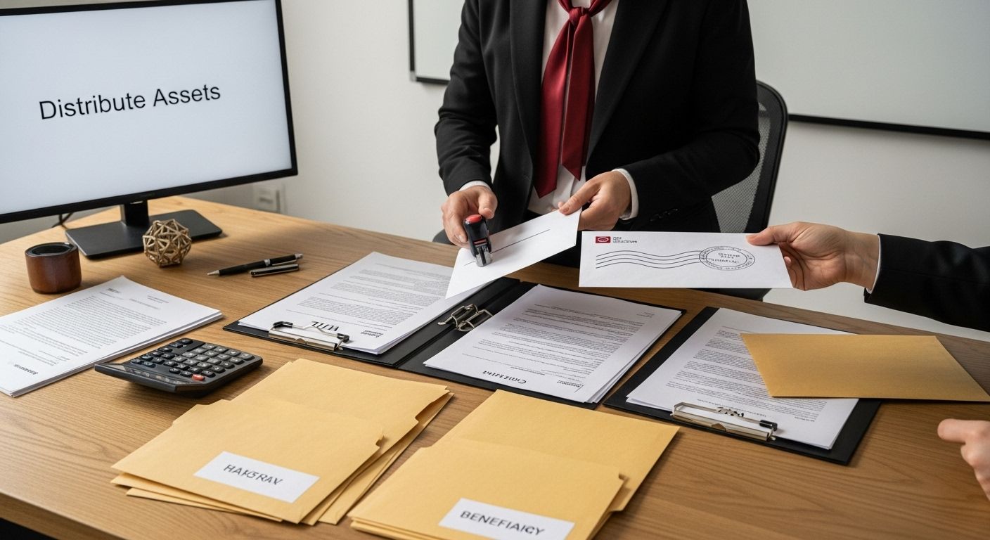asset distribution probate