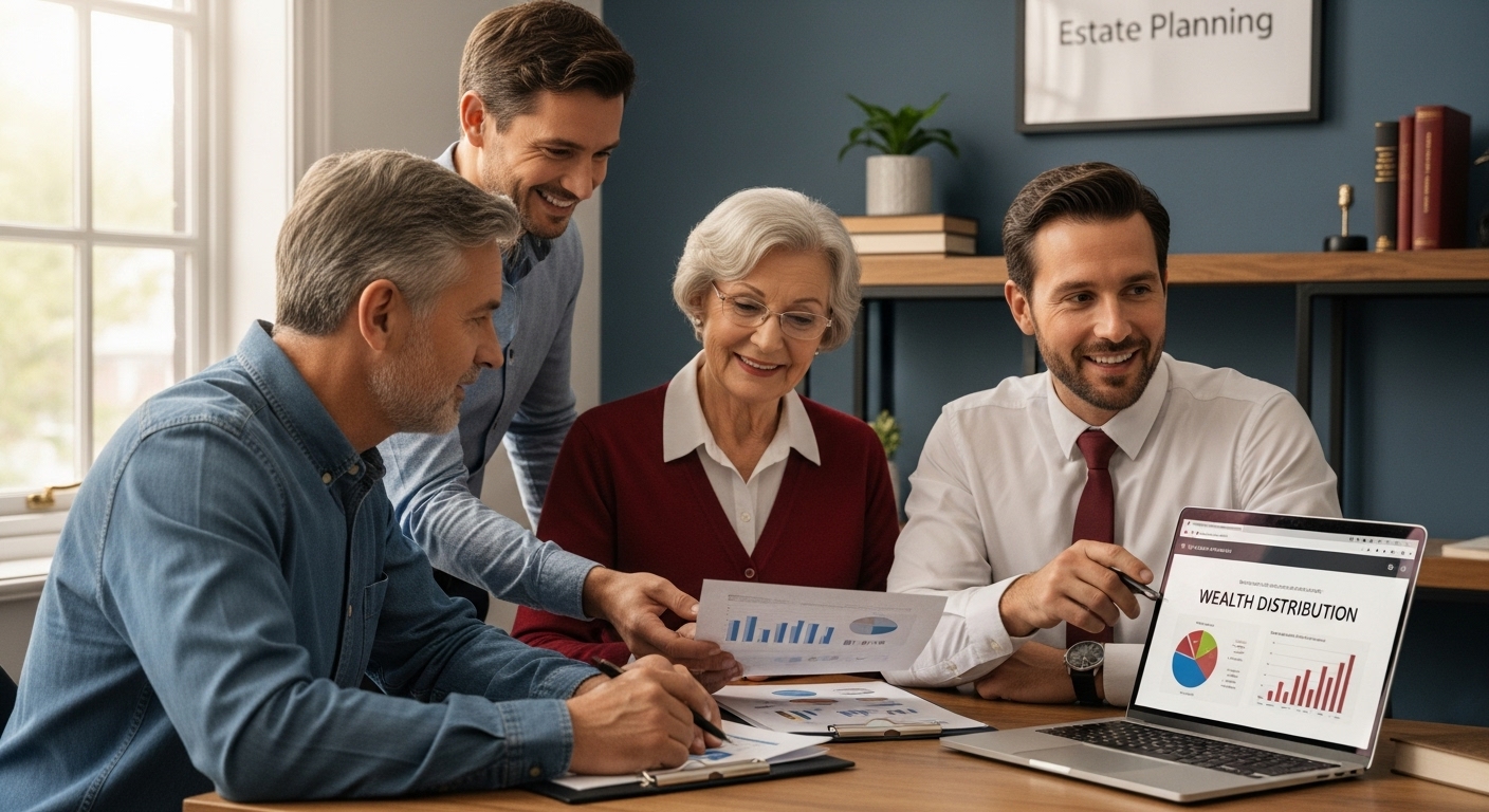 wealth distribution family financial
