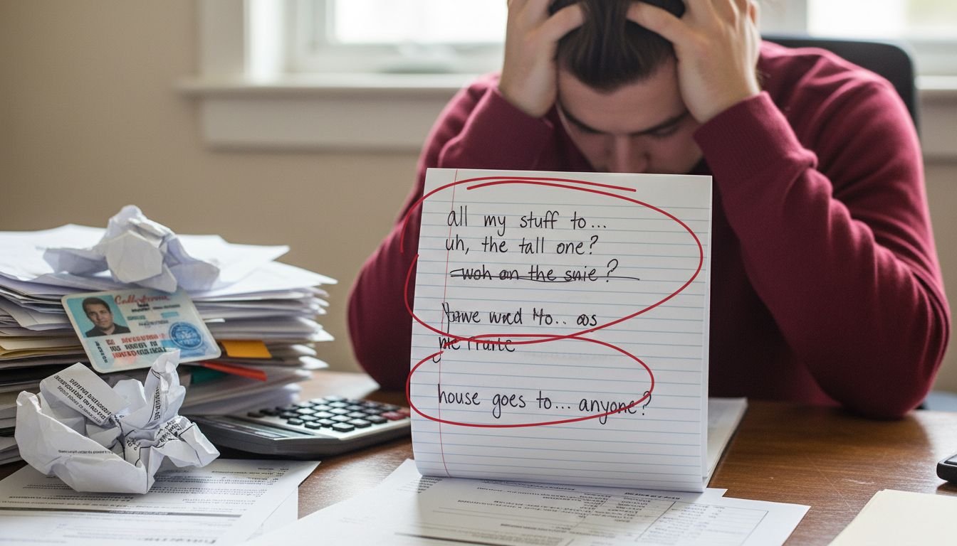 holographic will mistakes