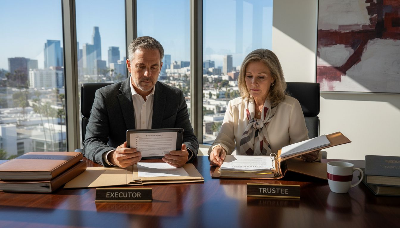 executor trustee california