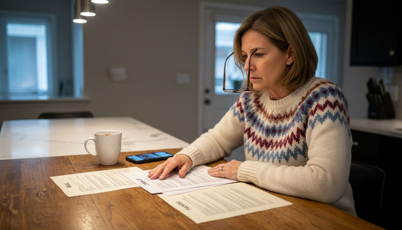 Reviewing estate planning tools at home