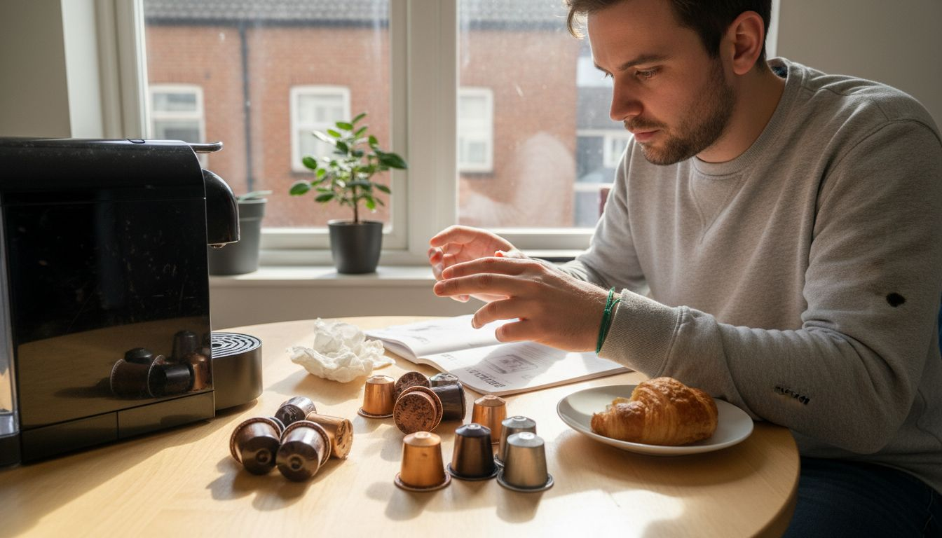 Comparing plastic and reusable coffee pods