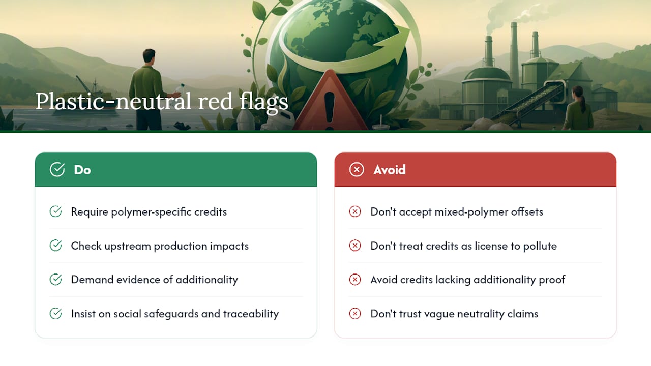 What are the real criticisms and greenwashing risks? — overview diagram