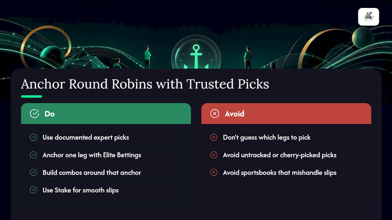 Pair Round Robins With Picks You Actually Trust 🎯 — overview diagram