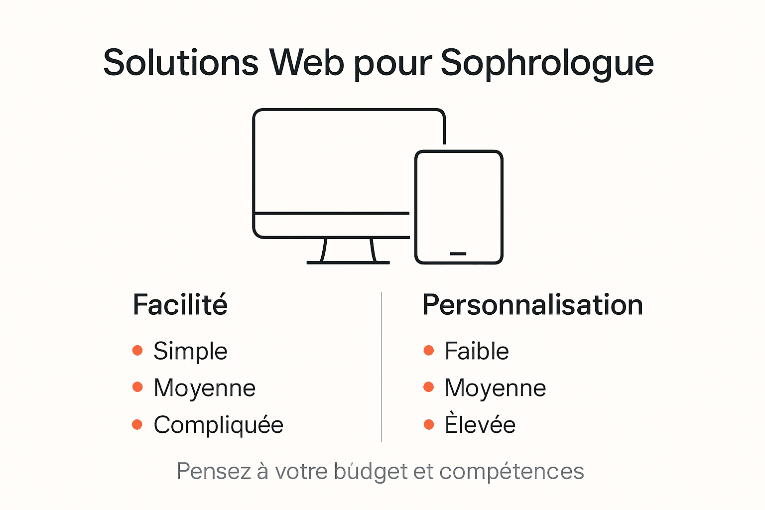 Découvrez en un coup d’œil les solutions digitales incontournables pour développer l’activité d’un sophrologue.