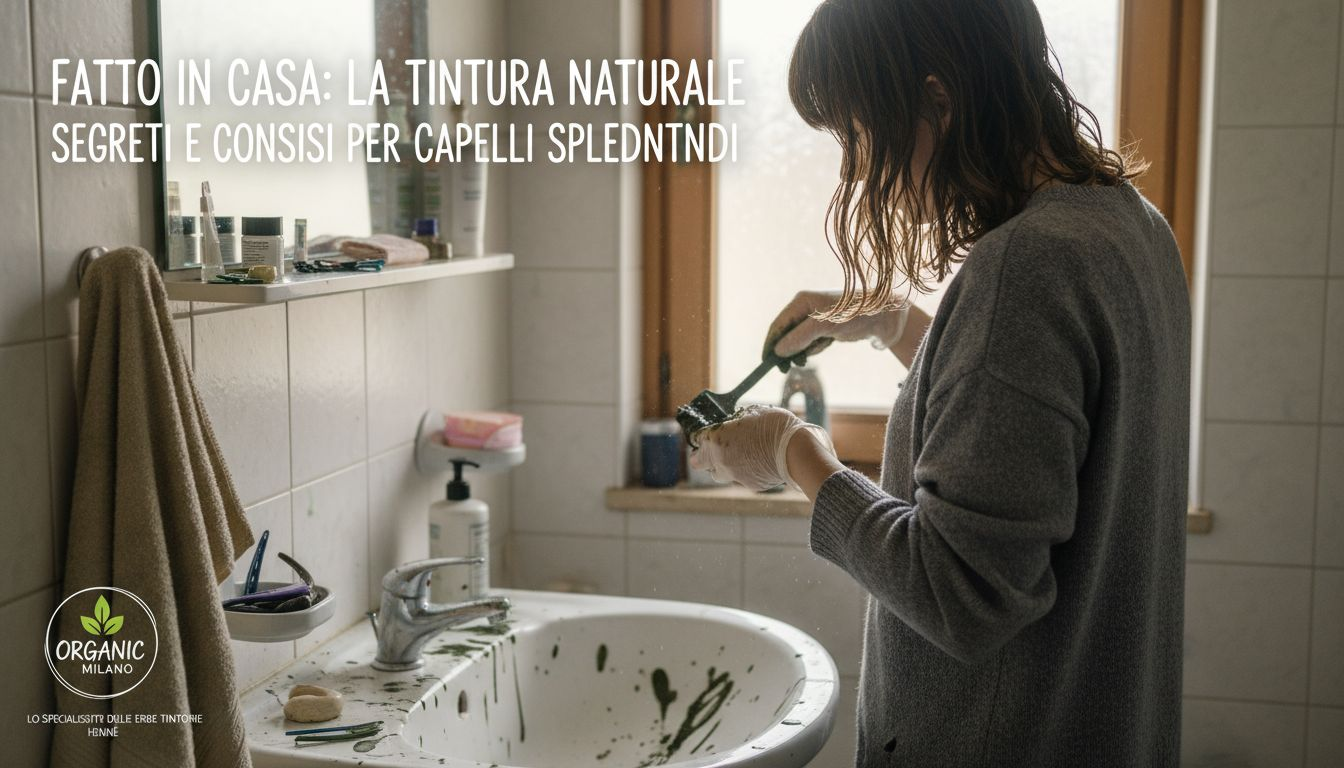 Colorare i capelli a casa con tinte vegetali