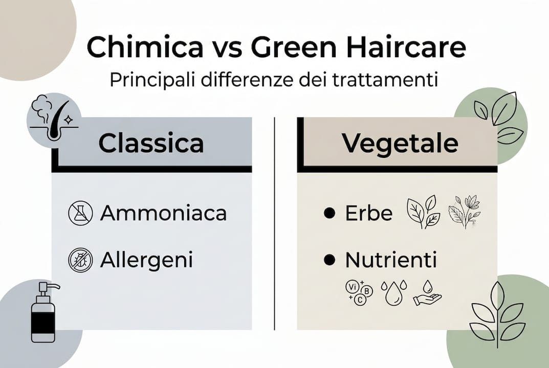 Infografica: le principali differenze tra prodotti green e prodotti chimici