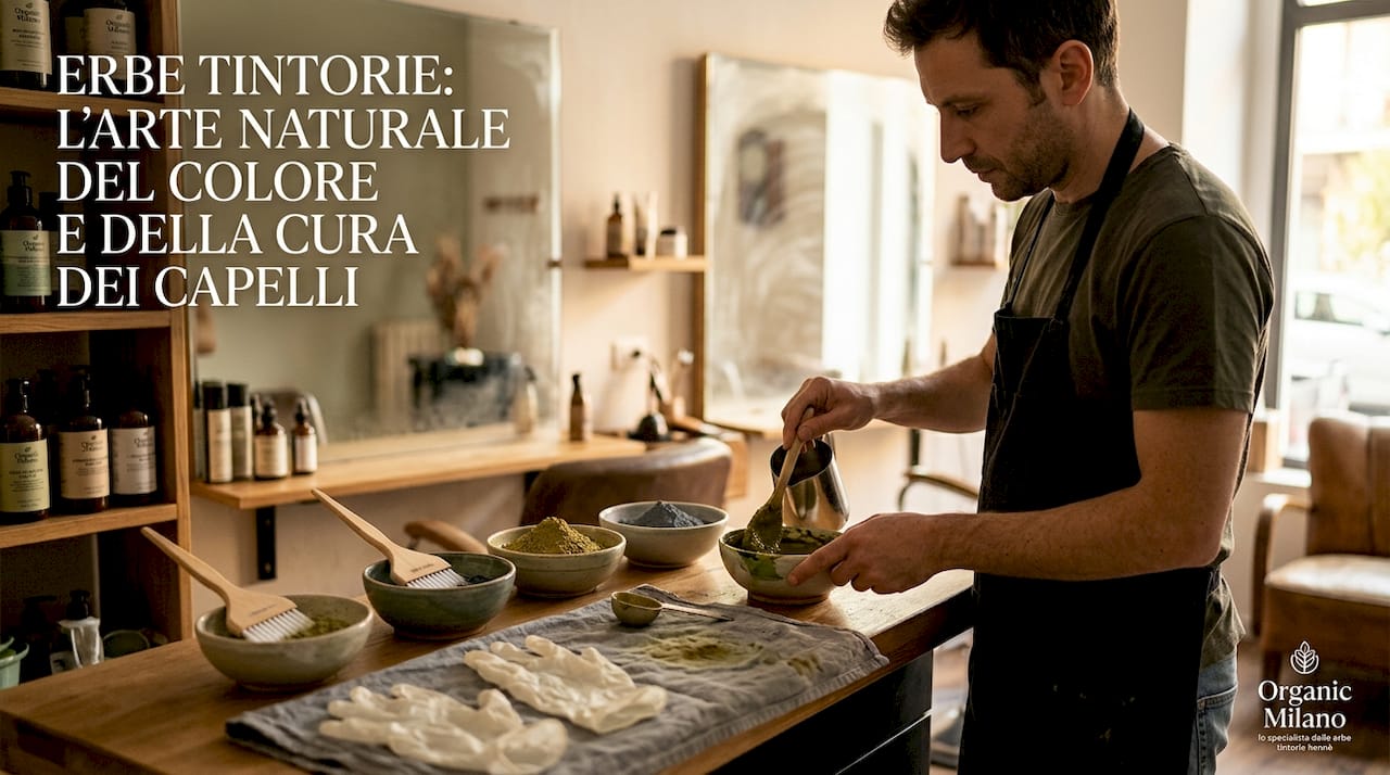 Come preparare i materiali per la colorazione naturale dei capelli