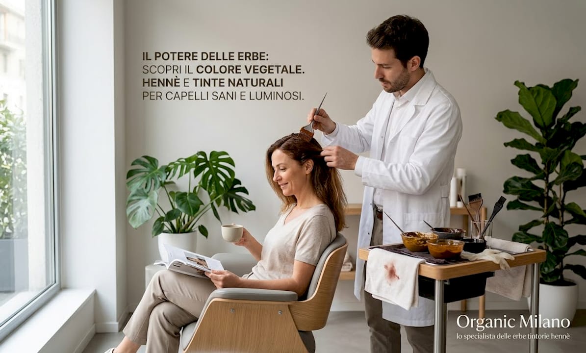 Come applicare la colorazione naturale ai capelli