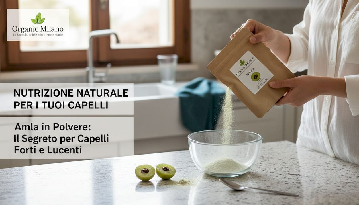 Come preparare la polvere di amla per un trattamento rinforzante ai capelli