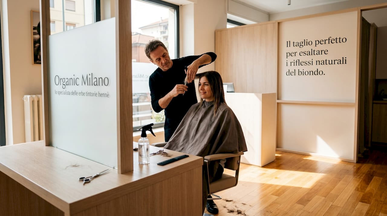 Il parrucchiere si occupa di eliminare le doppie punte e le parti rovinate dei capelli per ridare vitalità alla chioma.