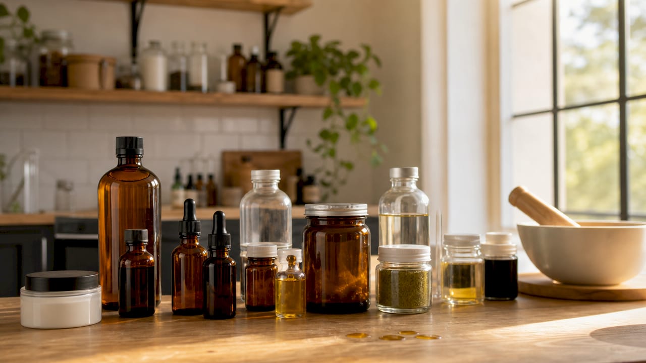 Sostanze naturali per la formulazione di stabilizzanti per capelli in laboratorio