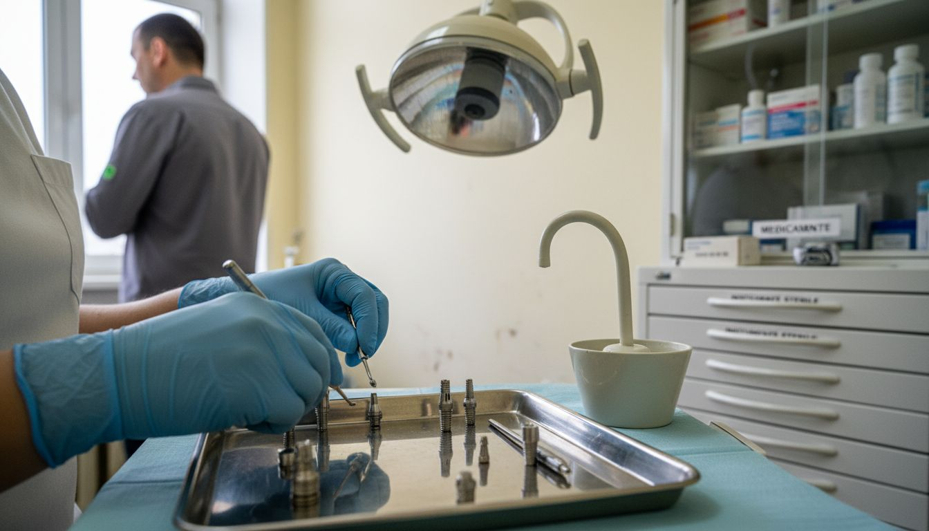 Etapele pregătirii pentru implanturile dentare All-on-4 și All-on-6 în cabinetul stomatologic