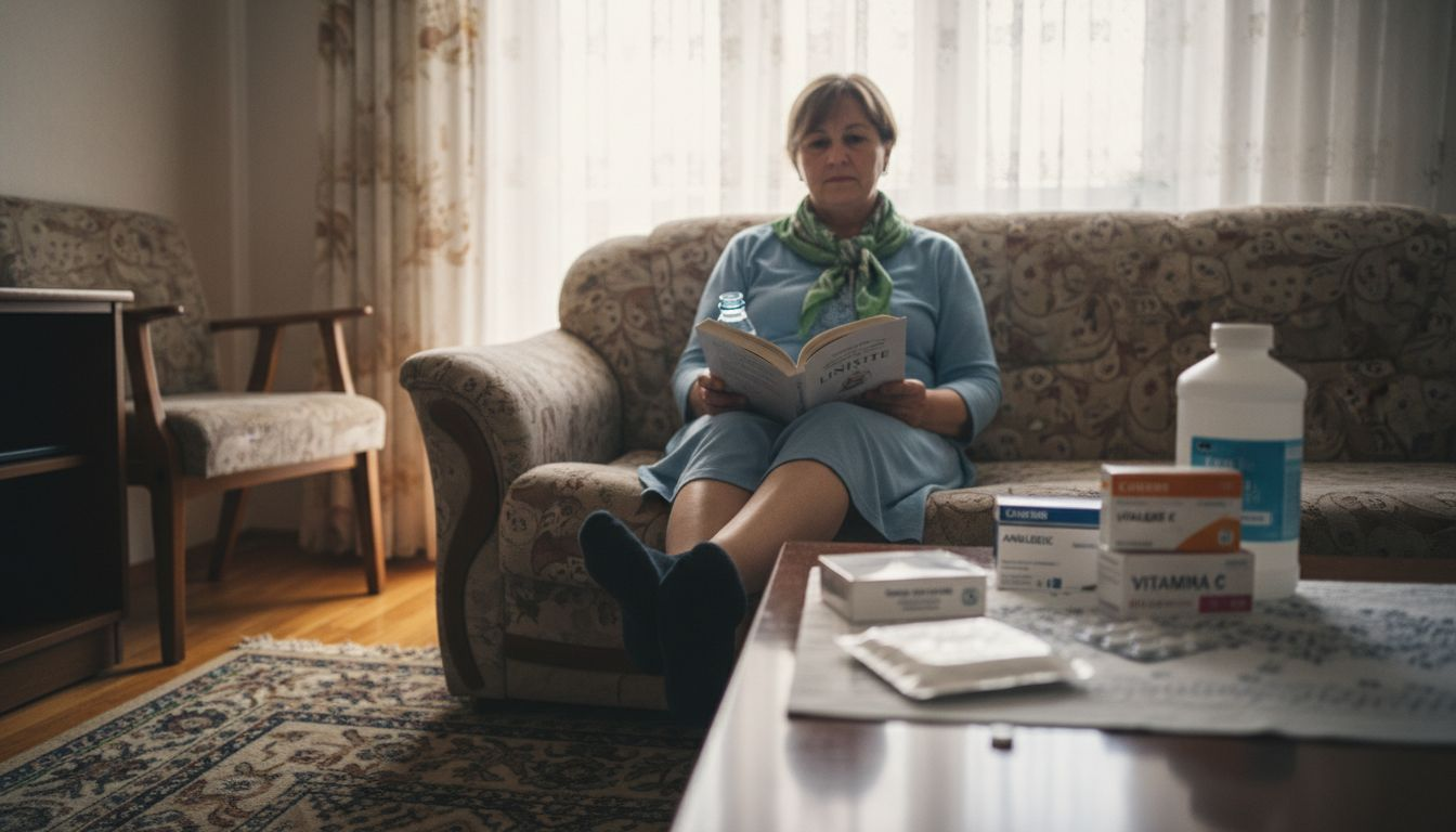 Femeie liniștită după intervenția de transplant