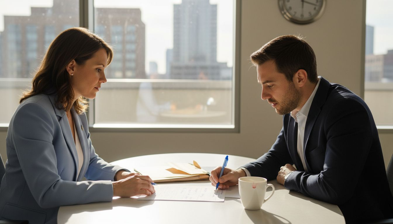 Coach offering personalised business guidance