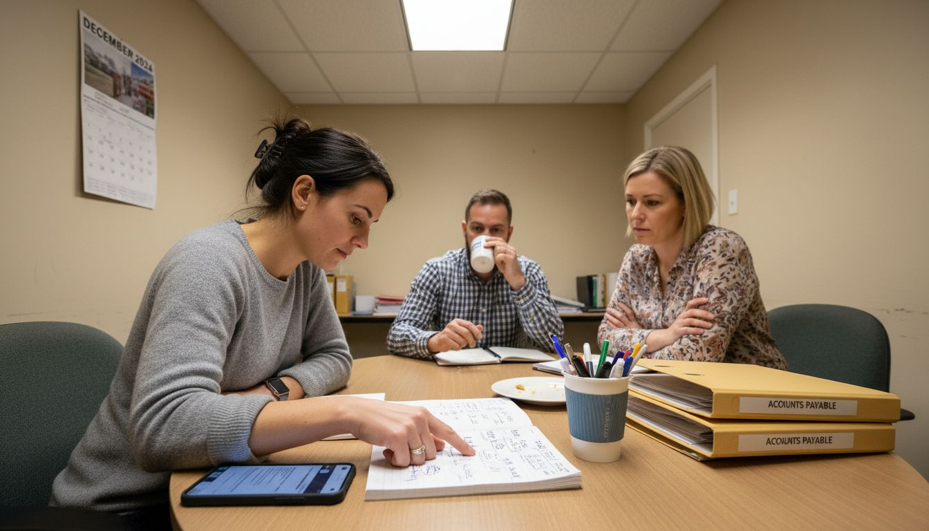 SME team in lively strategy discussion