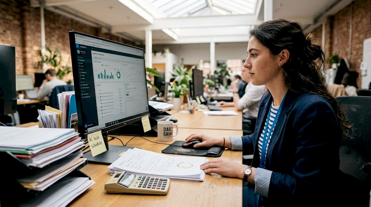 Manager uses AI tool for automation