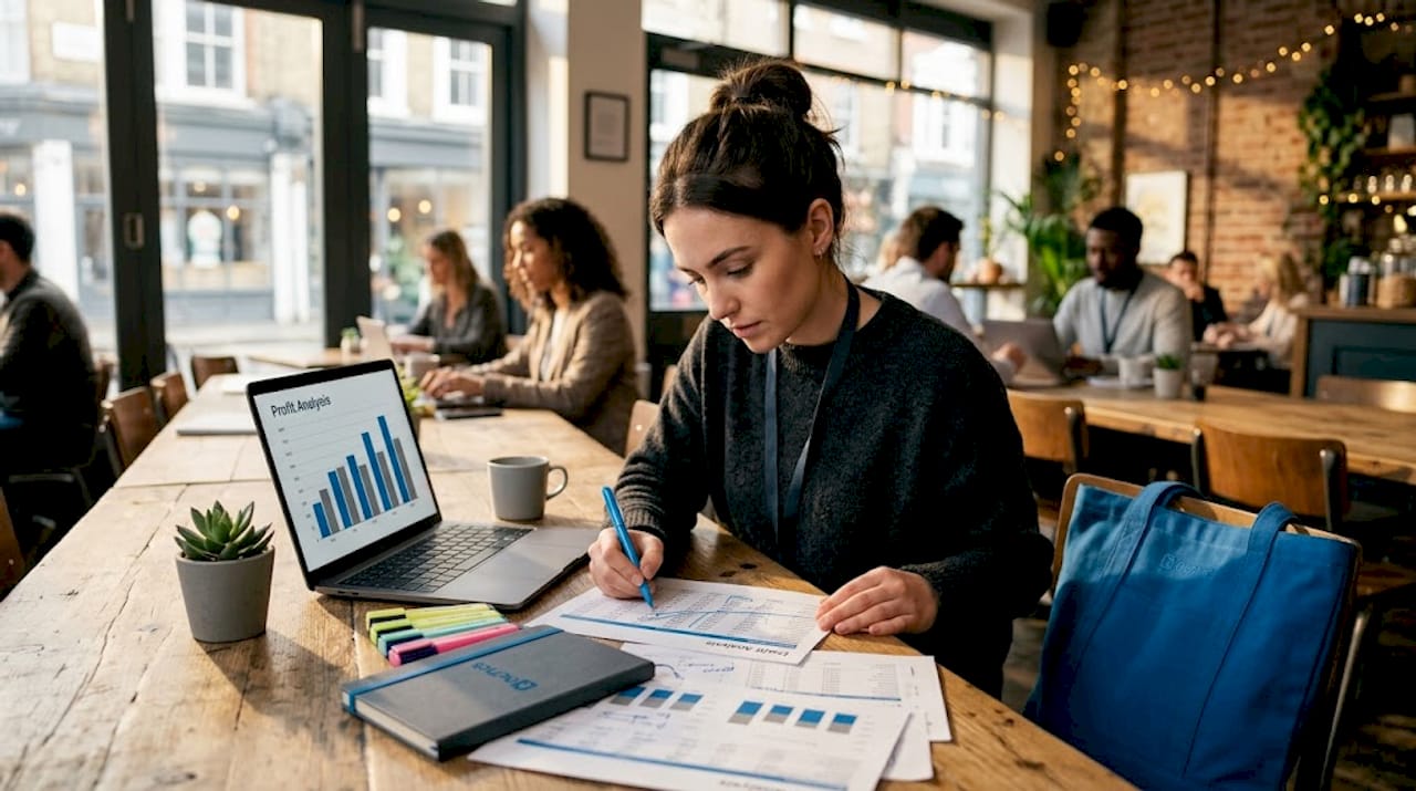 Professional marking up product margin report
