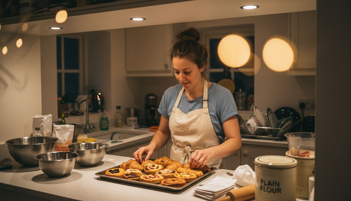 Why Choose Low Investment Franchises in the UK Small business owner preparing catering order