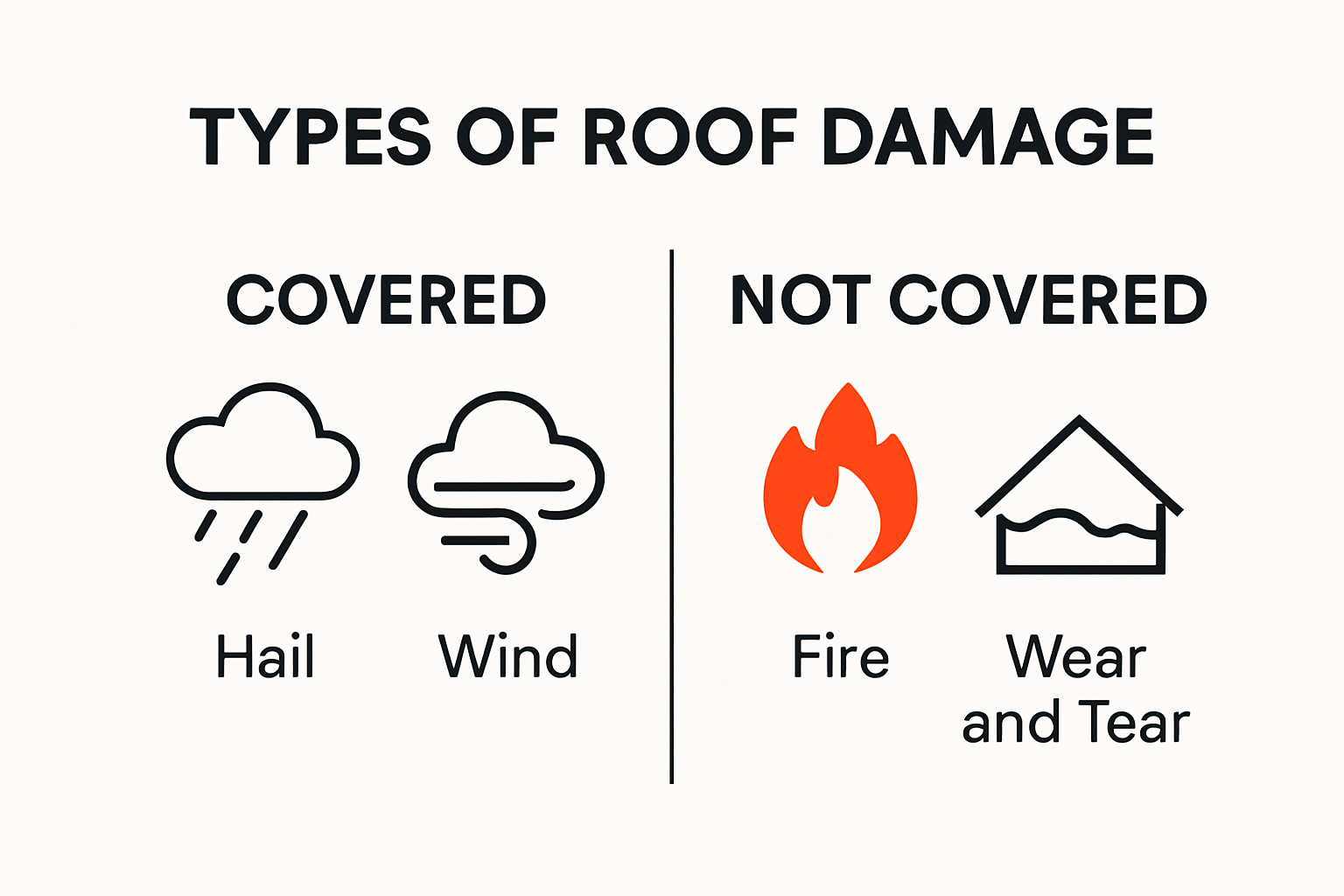 what is covered under a roof insurance claim? insurance claims for roof replacements in Montana