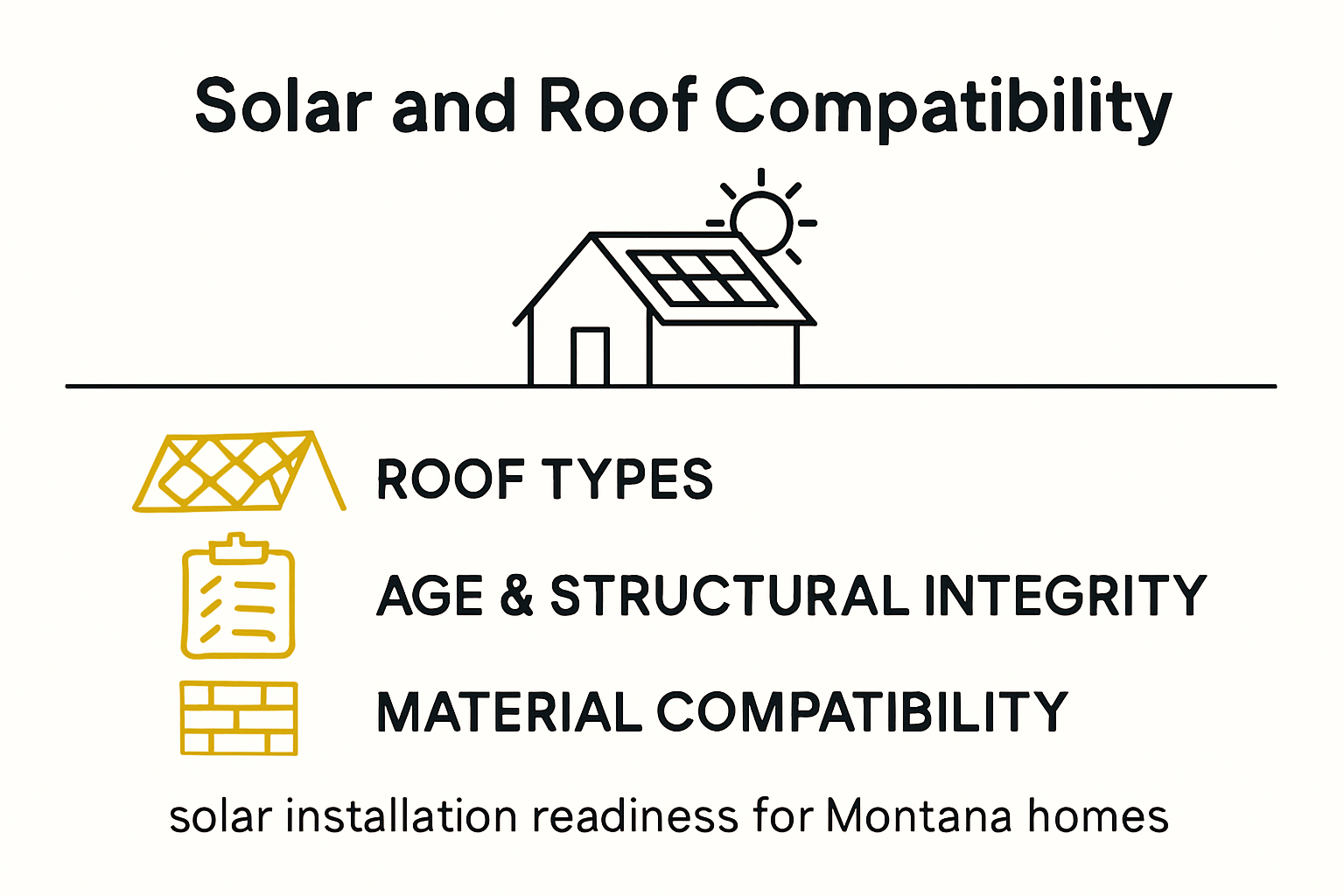 solar and roof compatibility in Montana, roof and solar compatibility in Montana