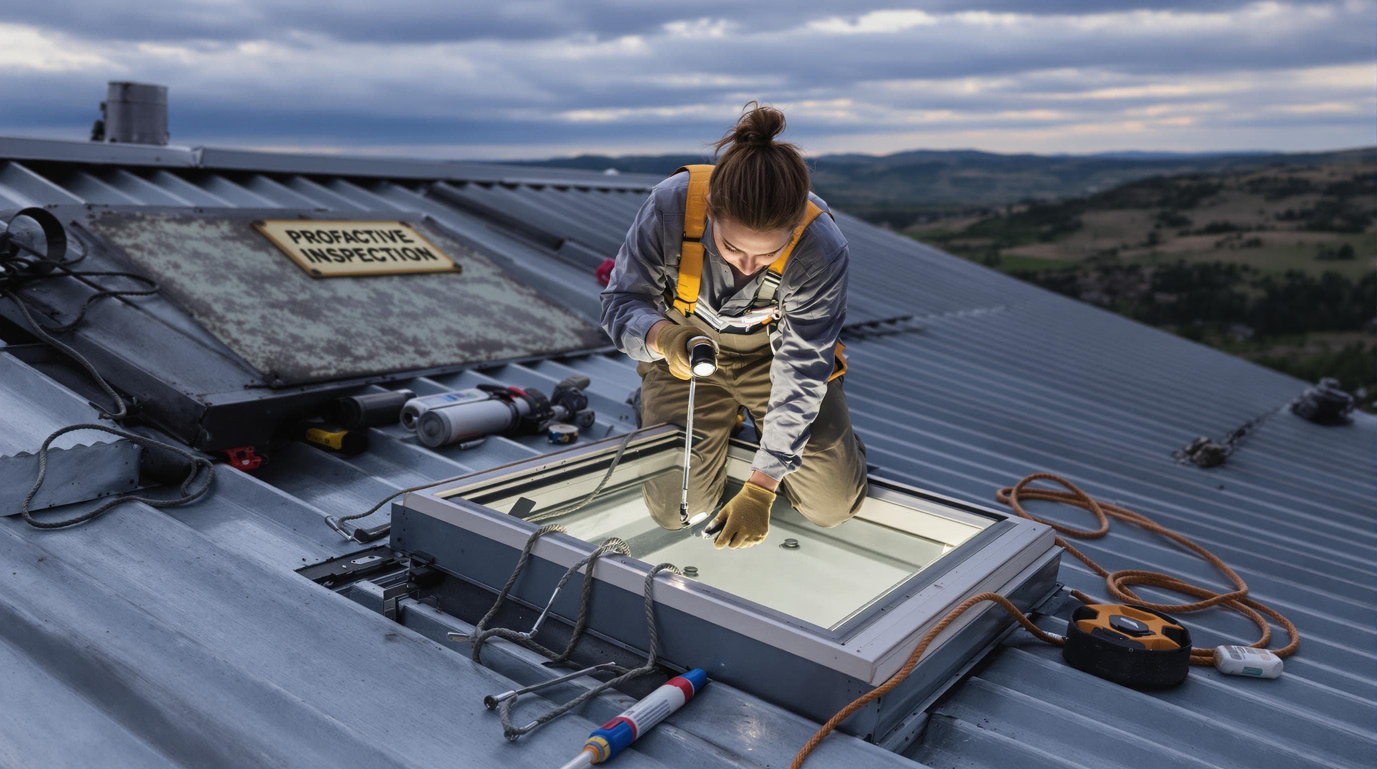 proper metal roofing maintenance Helena Montana