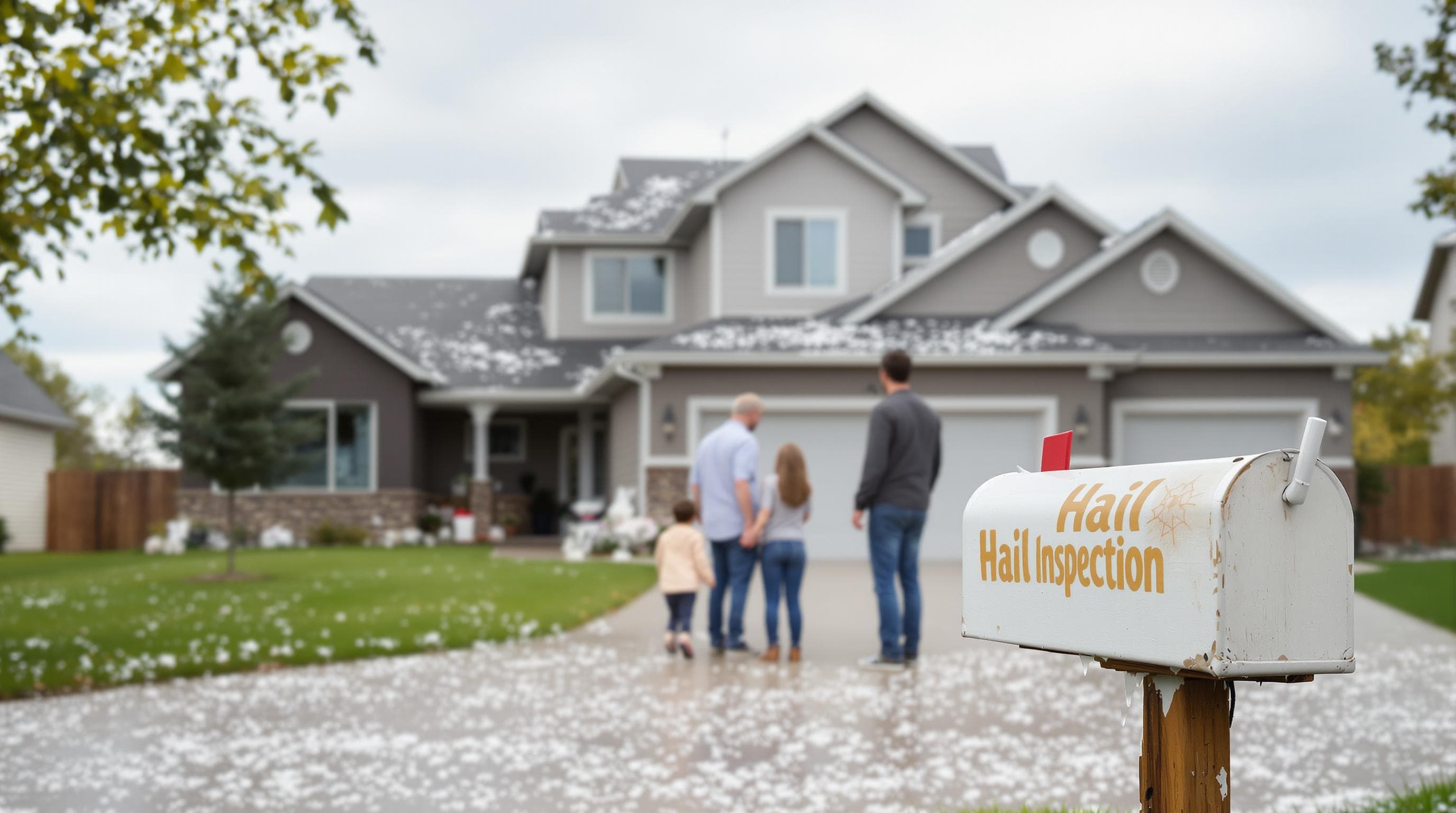 have your roof inspected for hail damage in Helena MT