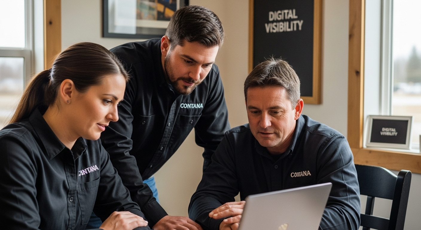 the benefit of ranking on googles first page for contractors in Montana