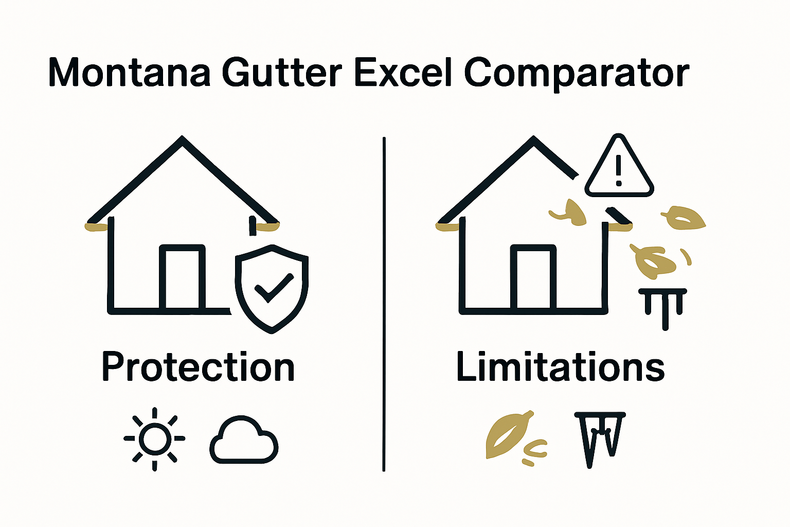 what are the advantages and limitations of gutter guards for Montana properties?